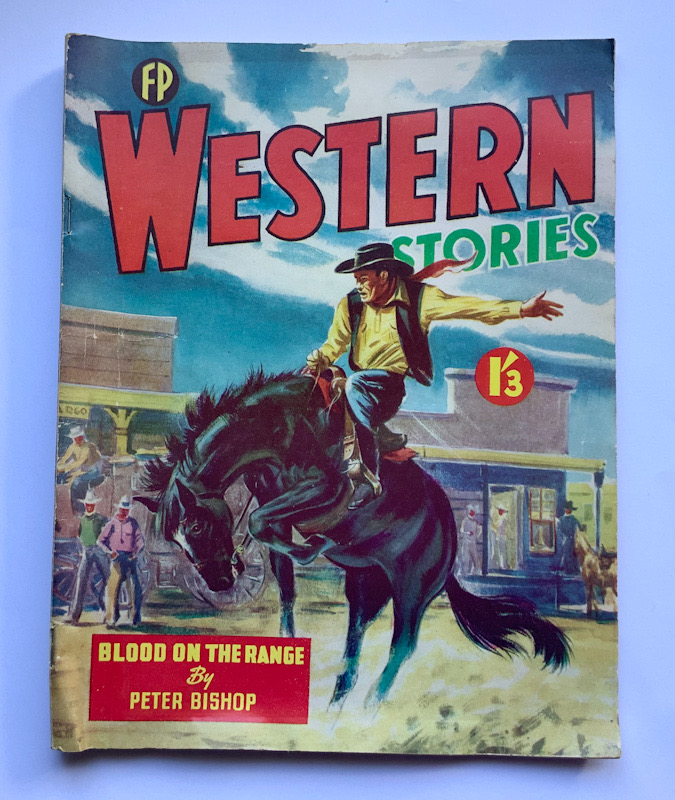 New Zealand WESTERN STORIES PULP FICTION western book